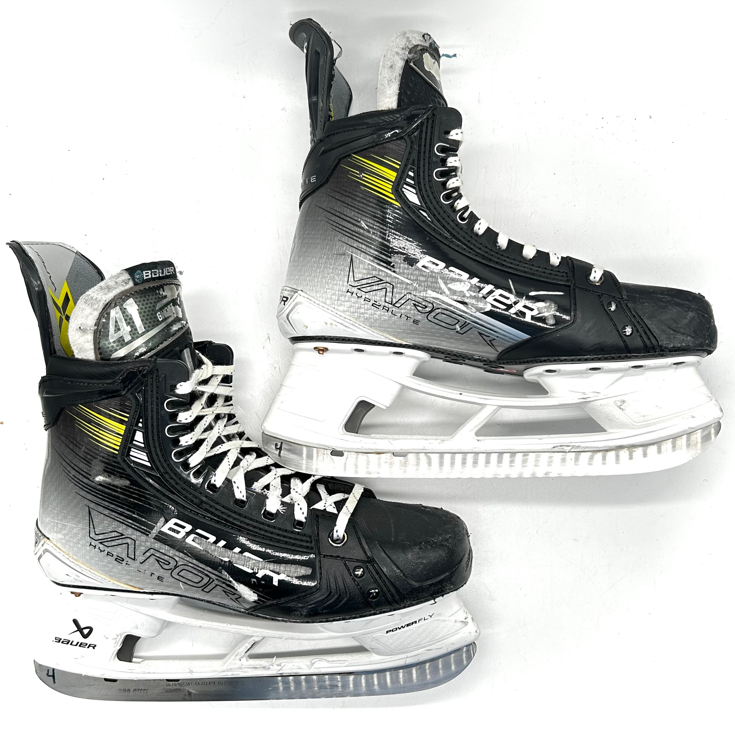 Bauer Vapor Hyperlite 2 - Patins NHL Pro Stock d'occasion - Shayne Gostisbehere - Taille L : 8,75D/R : 8,5D #2